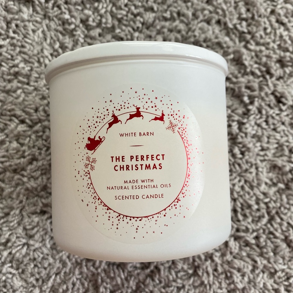 The Perfect Christmas candle with ceramic lid